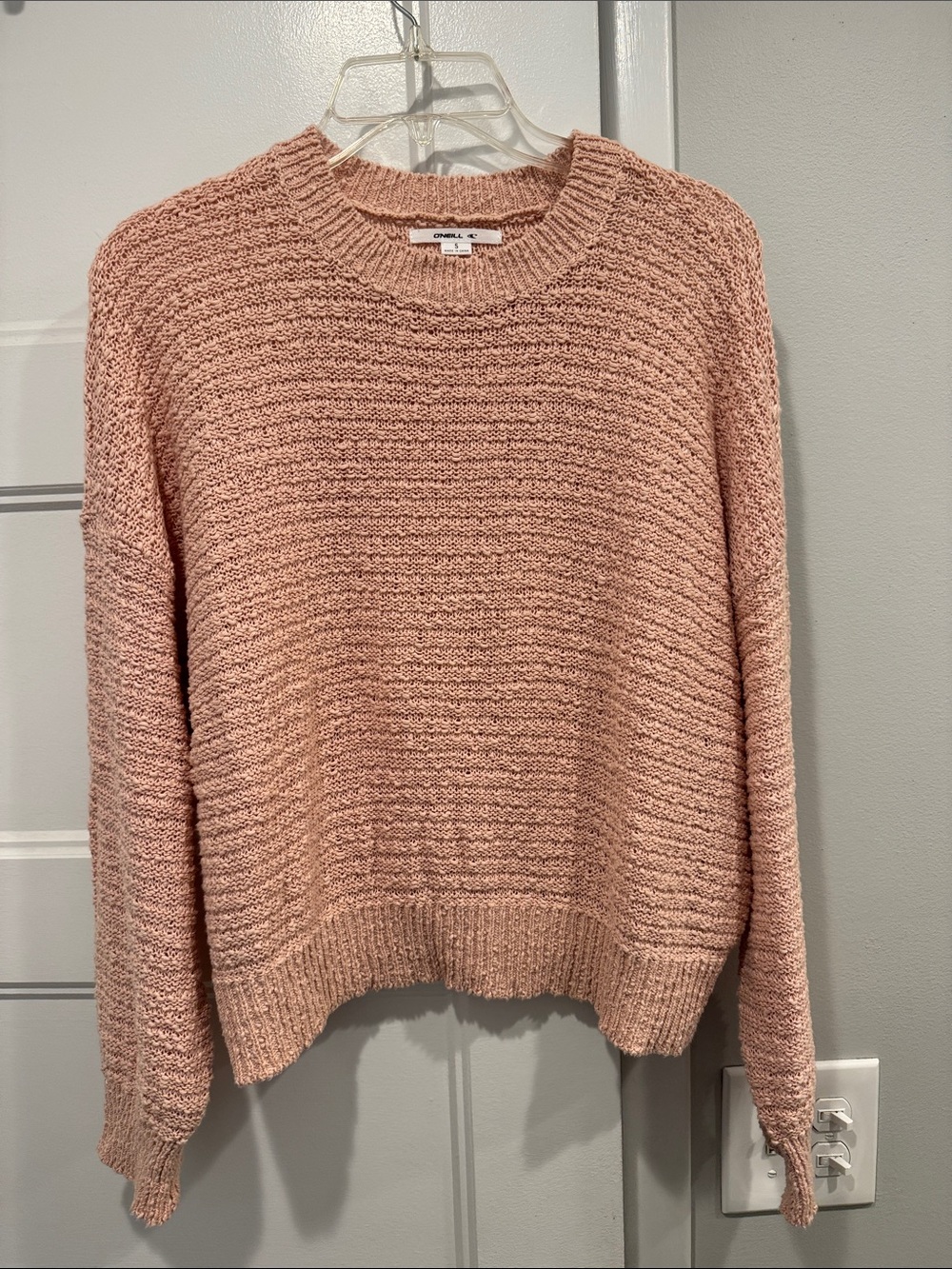 O’Neil Textured Knit Crewneck Sweater
